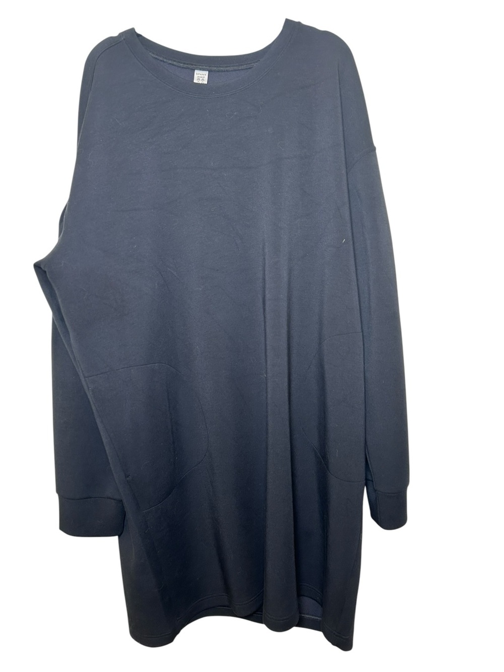 Spanx AirEssentials Crew Neck Dress black air essentials long sleeve size 2X - Picture 3 of 9